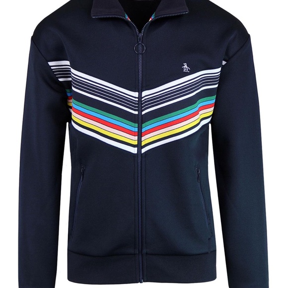 Penguin Original Striped Colorful Track Jacket - Picture 6 of 7